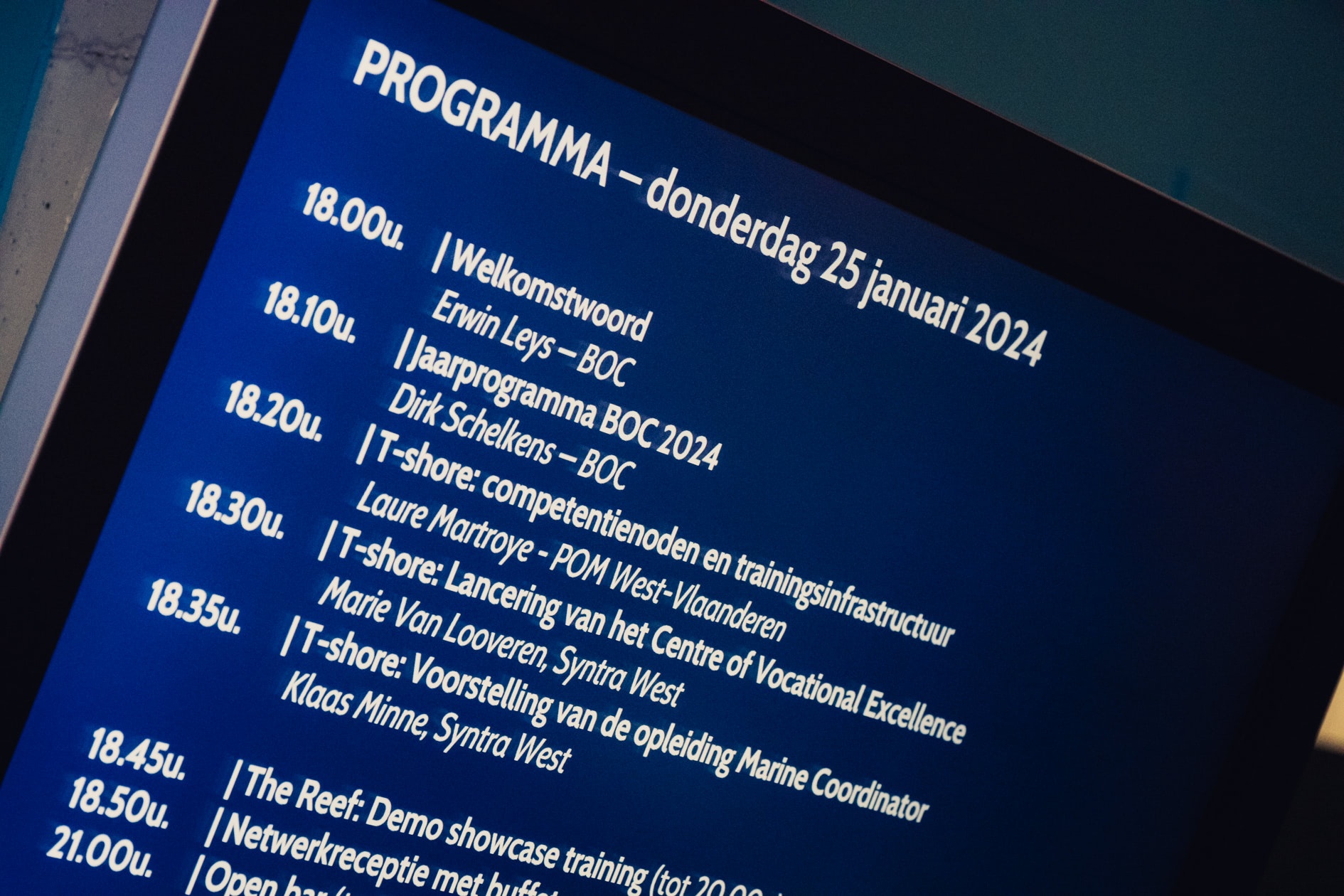 New Year's reception 2024 - BOC & T-shore